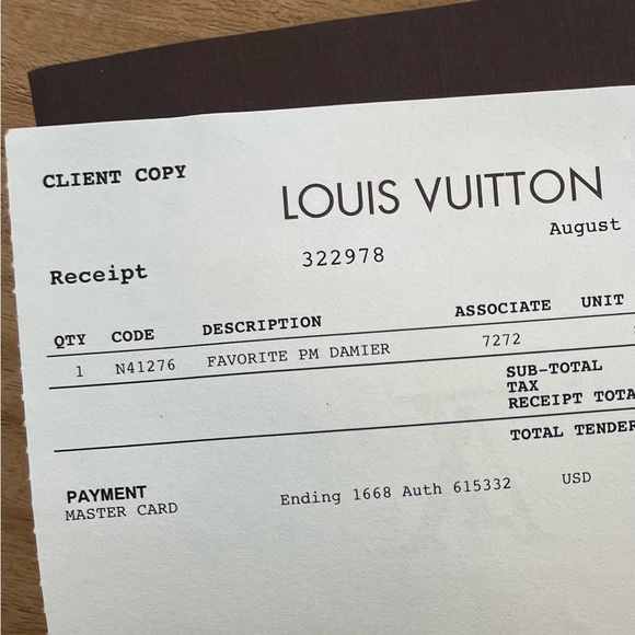 🚫SOLD🚫Louis Vuitton Damier Ebene Favorite PM - Picture 11 of 11